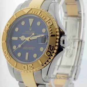 Rolex Mid-Size Yacht-Master 18k Yellow Gold  Steel Yacht 168623 157213