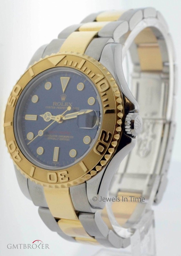 Rolex Mid-Size Yacht-Master 18k Yellow Gold  Steel Yacht 168623 157213