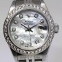Rolex Ladies Datejust Steel 18k Gold MOP  Diamond Watch