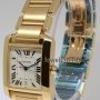 Cartier Tank Francaise 18k Yellow Gold Large Automatic Wat