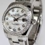 Rolex Midsize 31 Datejust Steel Watch Diamond Bezel  Dia