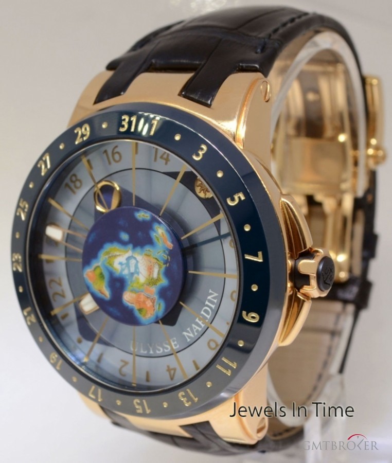 Ulysse Nardin Moonstruck 18k Rose Gold Ceramic Watch BoxPapers 1 1062-113 190145