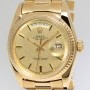 Rolex Day-Date President 18k Yellow Gold Florentine Dial