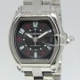 Cartier Roadster Stainless Steel Black Dial Automatic Mens