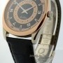 Rolex Mens Cellini Danaos 18K Rose  White Gold Watch 424