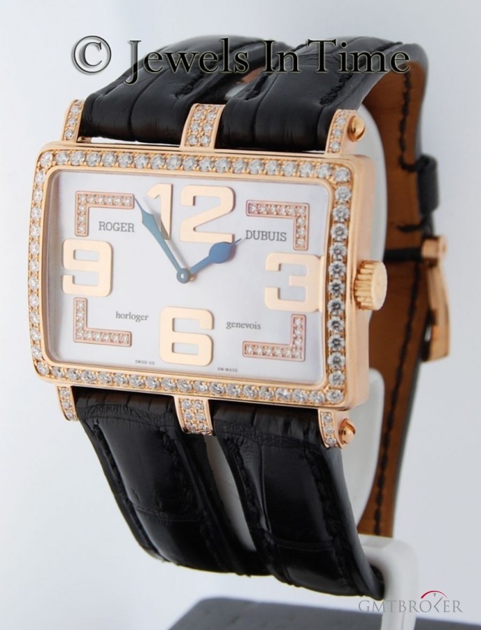 Roger Dubuis Ladies Too Much 18k Rose Gold MOP  Diamonds with B nessuna 155151