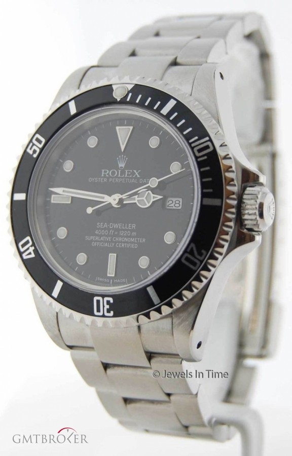 Rolex Sea-Dweller Stainless Steel Mens Automatic Dive Wa 16600 353621