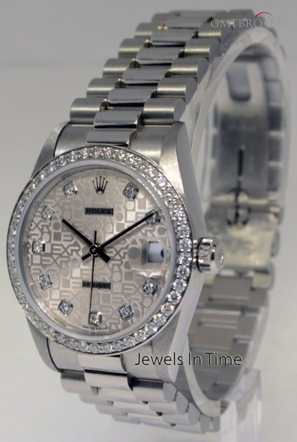 Rolex Midsize Datejust President Platinum  Diamond 31mm 78246 209141