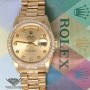 Rolex Day-Date President 18k Yellow Gold Diamond DialBez