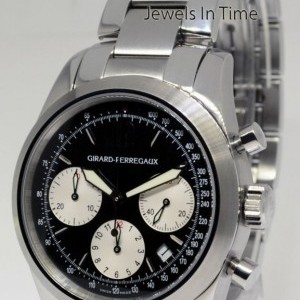 Girard Perregaux Steel Chronograph Mens Automatic Watch BoxPapers 4 4956 401433