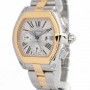 Cartier Roadster Chronograph 18K Gold  Steel Automatic Men