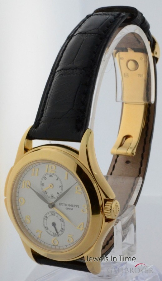 Patek Philippe Mens Travel Time 5134J 18k Gold Mechanical Watch B 5134J 157667
