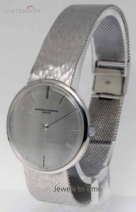 Vacheron Constantin Vintage 18k White Gold Mens Automatic Watch Ref 74 7416 376889