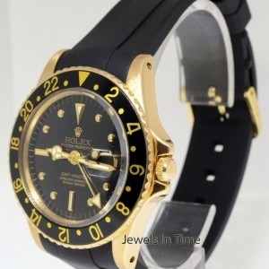 Rolex Details about   Vintage 18k Yellow Gold GMT-MASTER 1675 440945