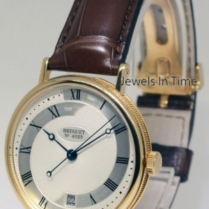 Breguet Classique 18k Gold Watch BoxPapers 5197  Deployant 5197 374187
