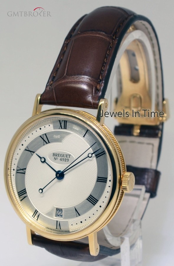 Breguet Classique 18k Gold Watch BoxPapers 5197  Deployant 5197 374187