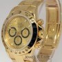 Rolex Daytona Zenith 18k Yellow Gold Diamond Dial Watch
