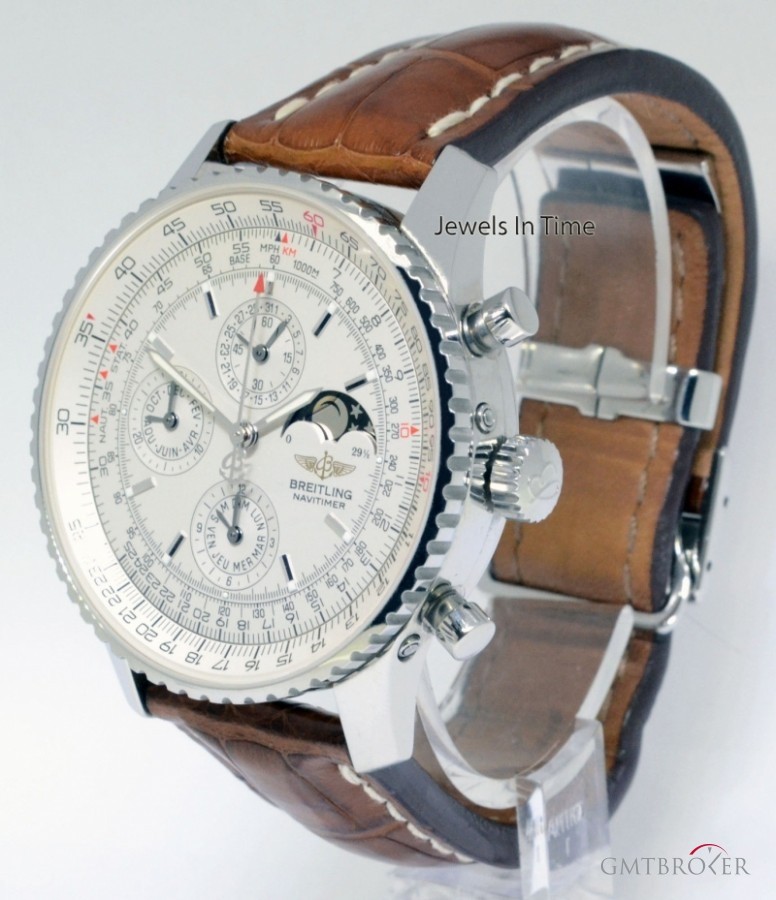 Breitling Navitimer Olympus Chronograph Moon Automatic Watch A19340 160075