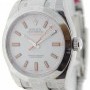 Rolex Mens Milgauss 116400 M Steel White Dial Watch Box