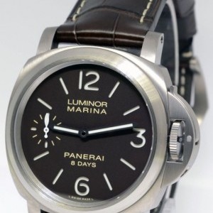 Panerai Luminor Marina 44mm 8 Days Titanium Watch BoxPaper PAM00564 258905