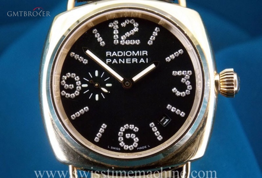 Panerai Radiomir Diamonds Pam136 Limited Edition of 200 Pi TP3520M 454417
