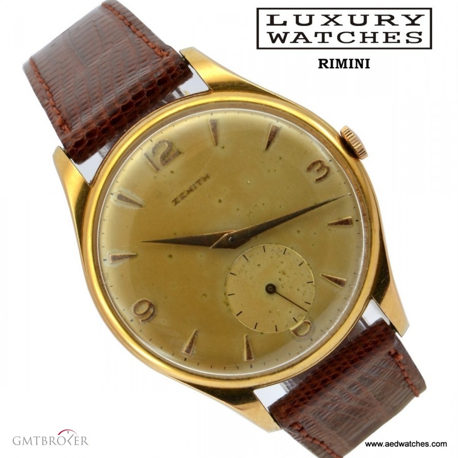 Zenith Classic Vintage oro rosa calibro 126 bicolore 1950 nessuna 534373