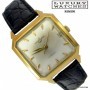 Ulysse Nardin Cioccolatone Square vintage oro giallo 1940s