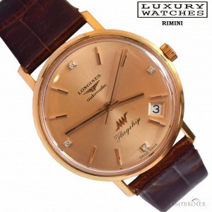 Longines Flagship Ultra-Chron 8324–1 Diamonds dial gold nessuna 20329