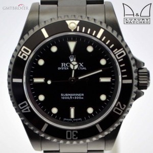 Rolex SUBMARINER 14060 DLC PVD BLACK ACCIAIO 14060 14931