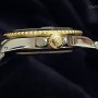 Rolex Mens  Submariner Date 2Tone 18k GoldSS Watch wBlue