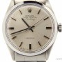 Rolex Mens  Stainless Steel Air-King Watch wSilver Stick