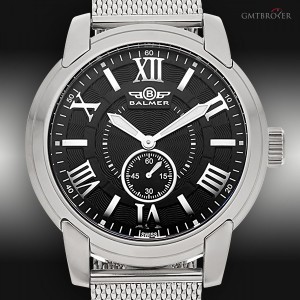 Balmer Balmer Swiss Noble Stainless Steel Watch wBlack Ro 14058 212279