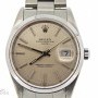 Rolex Mens  Date Stainless Steel Watch wSilver Dial 1520