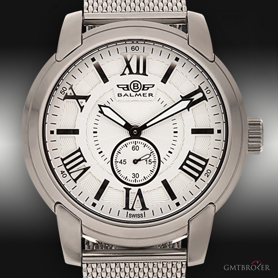 Balmer Balmer Swiss Noble 316L IP Stainless Steel Watch w 14058 212293