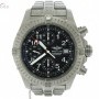 Breitling Mens  Chrono Avenger Titanium Watch wBlack Dial E1