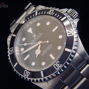 Rolex Mens  Submariner Stainless Steel Watch wBlack Dial 14060 284241