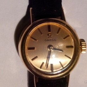 Omega ladymatic oro 18 kt vintage modello del 1955 ladymatic 541609
