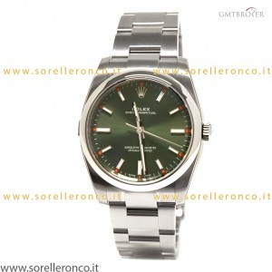 Rolex OYSTER PERPETUAL 34mm VERDE OLIVA 114200 560523