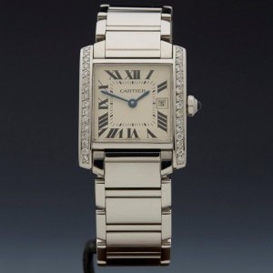 Cartier Tank Francaise 26mm Stainless Steel 2465 2465 398145