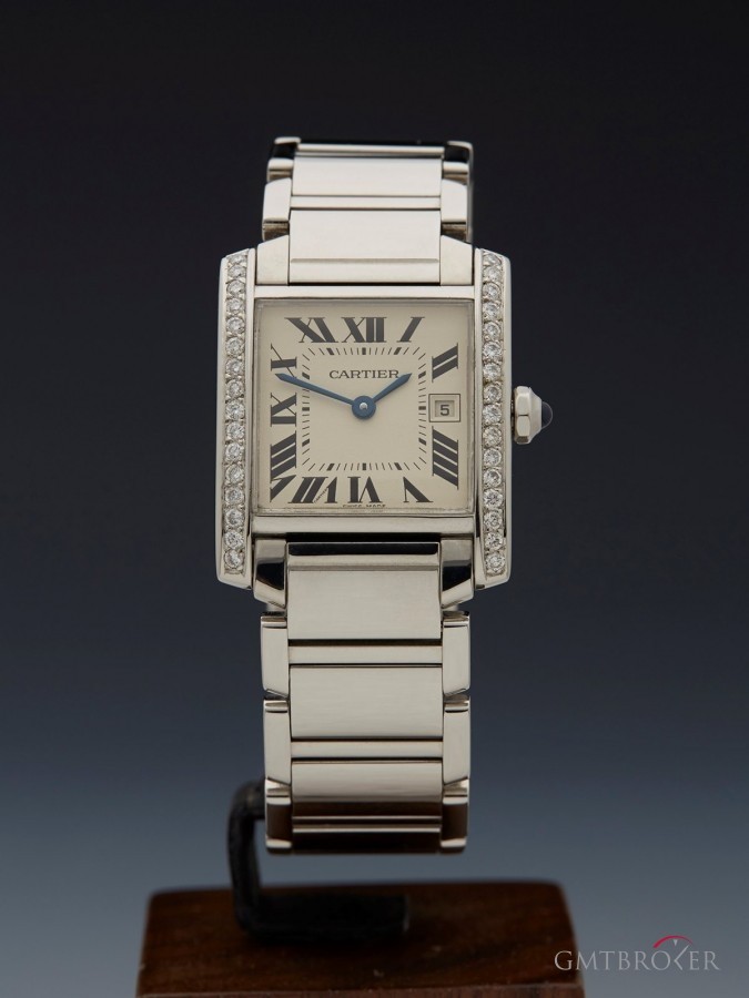 Cartier Tank Francaise 26mm Stainless Steel 2465 2465 398145
