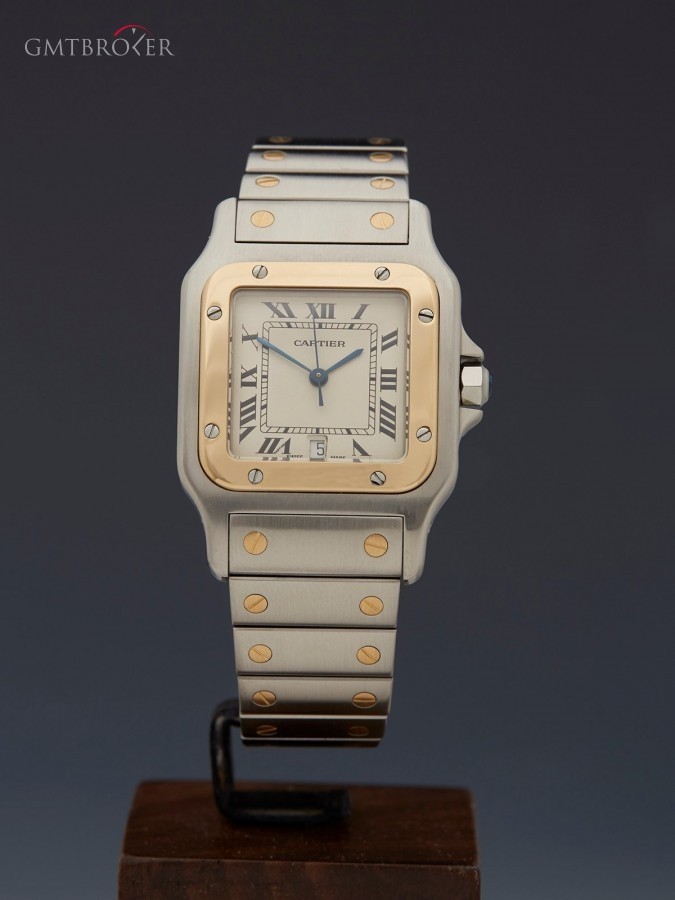 Cartier Santos 29mm Stainless Steel18k Yellow Gold 187901 187901 384087