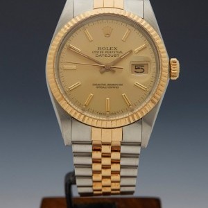 Rolex Datejust 36mm Stainless Steel18k Yellow Gold 16013 16013 393357