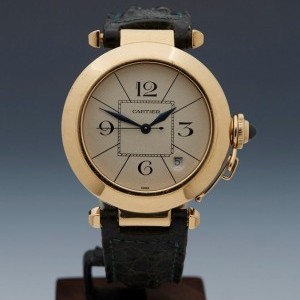Cartier Pasha 38mm 18k Yellow Gold Automatic 1988 1988 293083