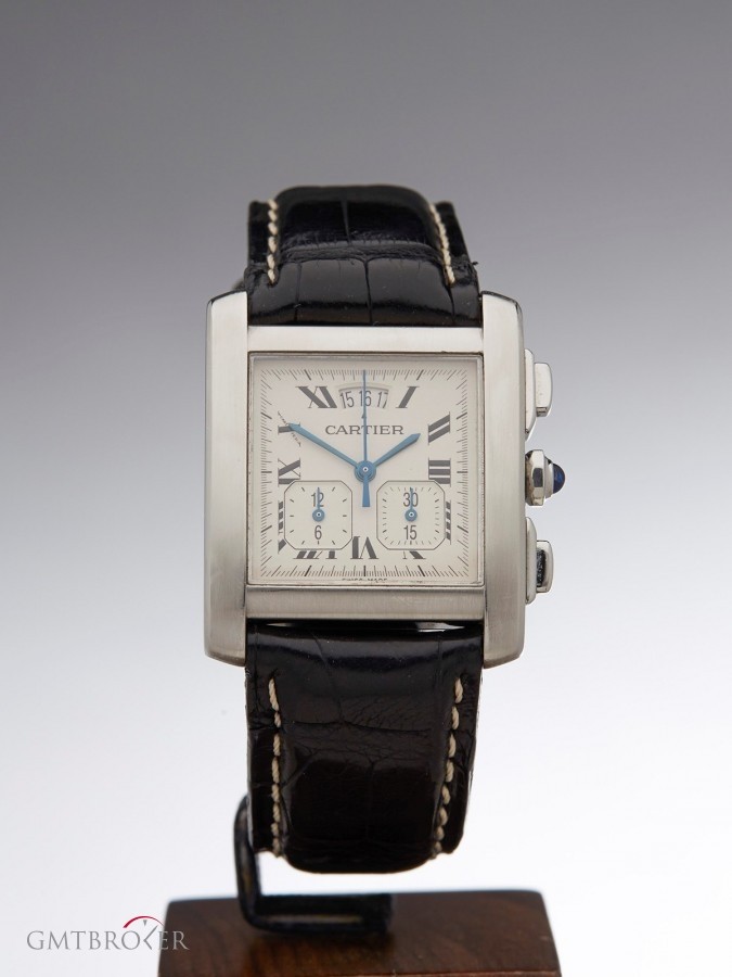 Cartier Tank Francaise Stainless Steel Gents 2531 2531 481145