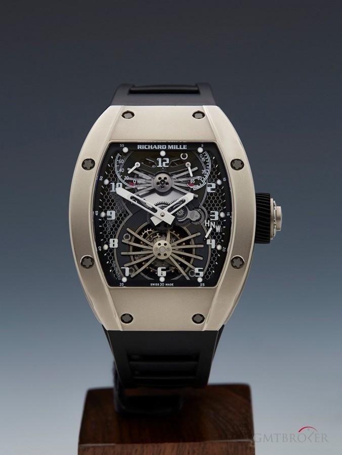 Richard Mille Aerodyne Tourbillon 18k White Gold RM021 AJ WG