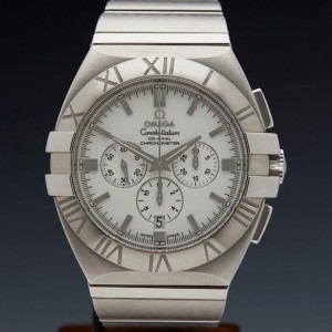 Omega Constellation Double Eagle Chronograph SS Mens 151 1514.20.00 296287