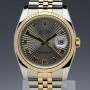 Rolex Datejust 36mm 18kSS 116233 Sunburst Dial