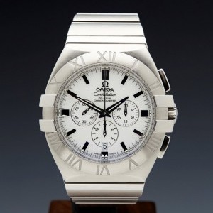 Omega Constellation Double Eagle Chronograph SS Mens 151 1514.20.00 296239