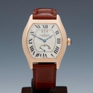 Cartier Tortue Privee Power Reserve 18k Rose Gold Limited 2689G 292839