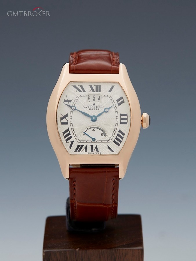Cartier Tortue Privee Power Reserve 18k Rose Gold Limited 2689G 292839
